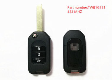 Почерните ключ 433Мхз Хонда 3 кнопок удаленный с обломоком 47 номера детали ТВБ1Г721