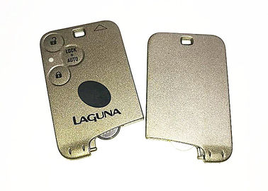 Вход Ренаулт Лагуна Кейлесс обманывает 3 цвет кнопки 433Мхз подгонянный логотипом серебряный