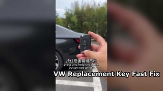 Сменный откидной ключ VW 433 МГц 5G0 959 753 M Программирование