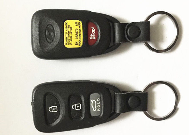 Чернота OEM кнопки PINHA-T008 ключа 4 профессионального автомобиля Hyundai удаленная