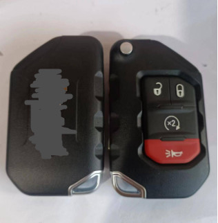 433Mhz 3+1 ключ сальто кнопки OHT1130261 Keyless для гладиатора Wrangler виллиса