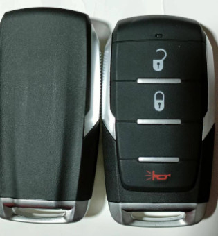 433 МГц 2 + 1 Кнопка Чип 4А OHT-4882056 Умный ключ для Dodge Ram 1500 Pickup