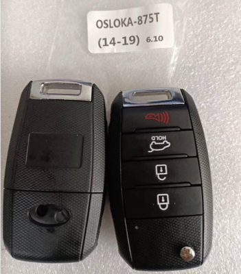 433МГц 3+1 кнопка 95430-B2100 OSLOKA-875T без чипа Дистанционный ключ для KIA Soul 2014-2019