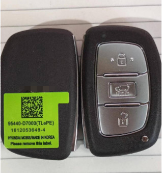 433 МГц 3 кнопки 95440-D7000 47 Чип умный ключ для 2019 Hyundai Tucson